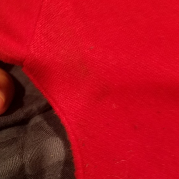 Red maternity top - Picture 2 of 6